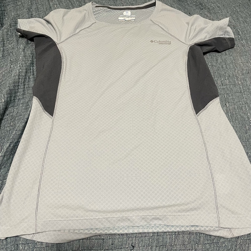 Gray Colombia Monotrail Athletic Shirt